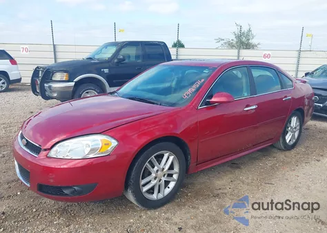 2014 Chevrolet Impala Limited Ltz z USA, uszkodzony, nr VIN 2G1WC5E37E1185489